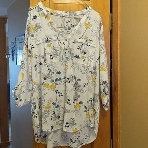 Floral Tunic Blouse